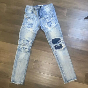 Preme Y2K distressed jeans
